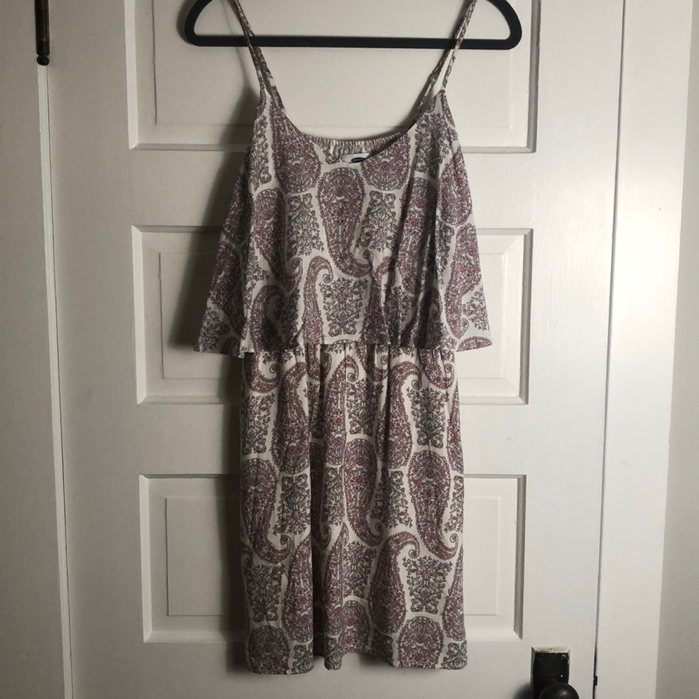 Paisley print Old Navy dress